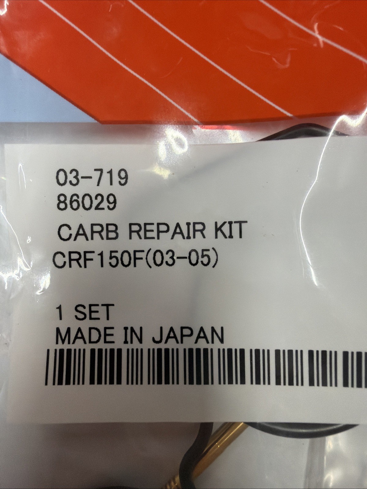 Honda CRF150F 2003-2017 Carburetor Repair Kit CRF 150F Shindy Japan