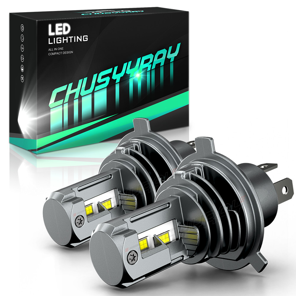 High Power HID LED Headlight H4 Bulb 6000K White for Honda Interstate 2010-2014