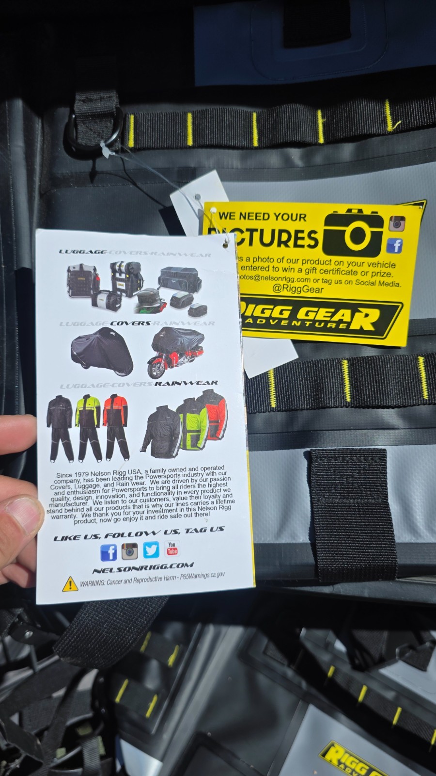 Nelson-Rigg – SE-4050 – Hurricane Saddlebag