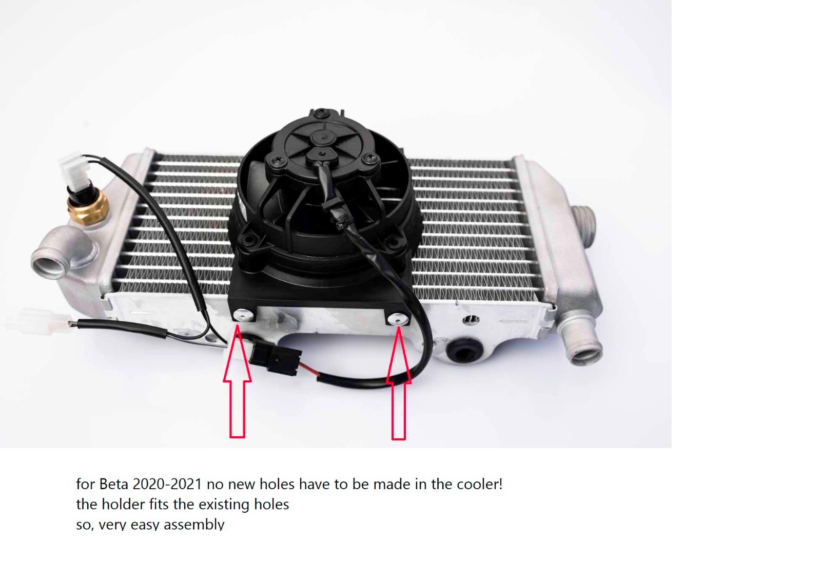 Fan Ventilator OEM Kit BETA ENDURO RR 2+4 Stroke from Year 2019 Model 2020- 2026