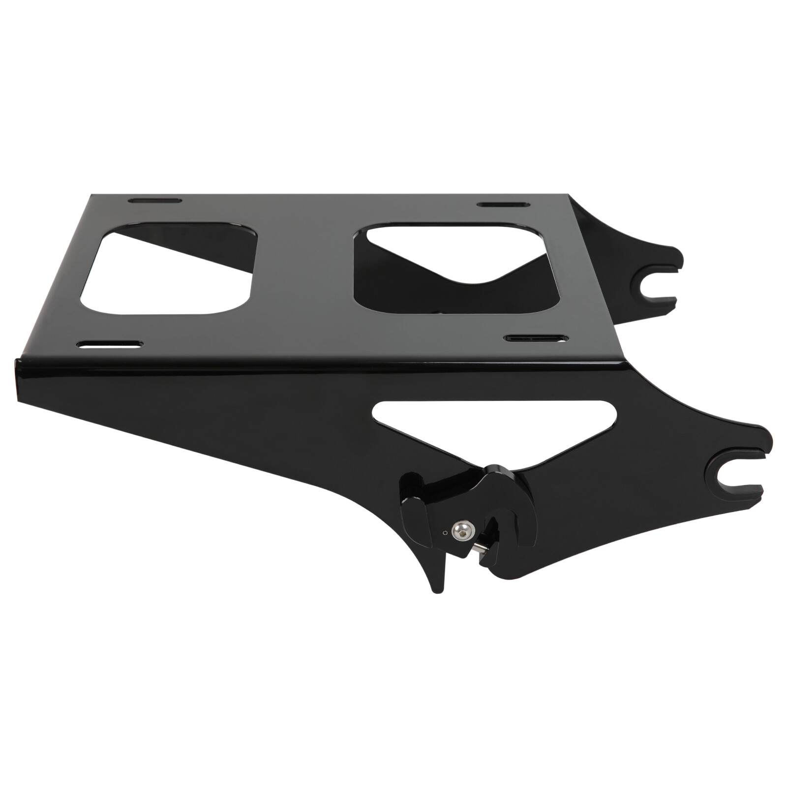 Two-up Tour Pack Pak Mount Luggage Rack Trunk Bracket For Harley Touring 14-22