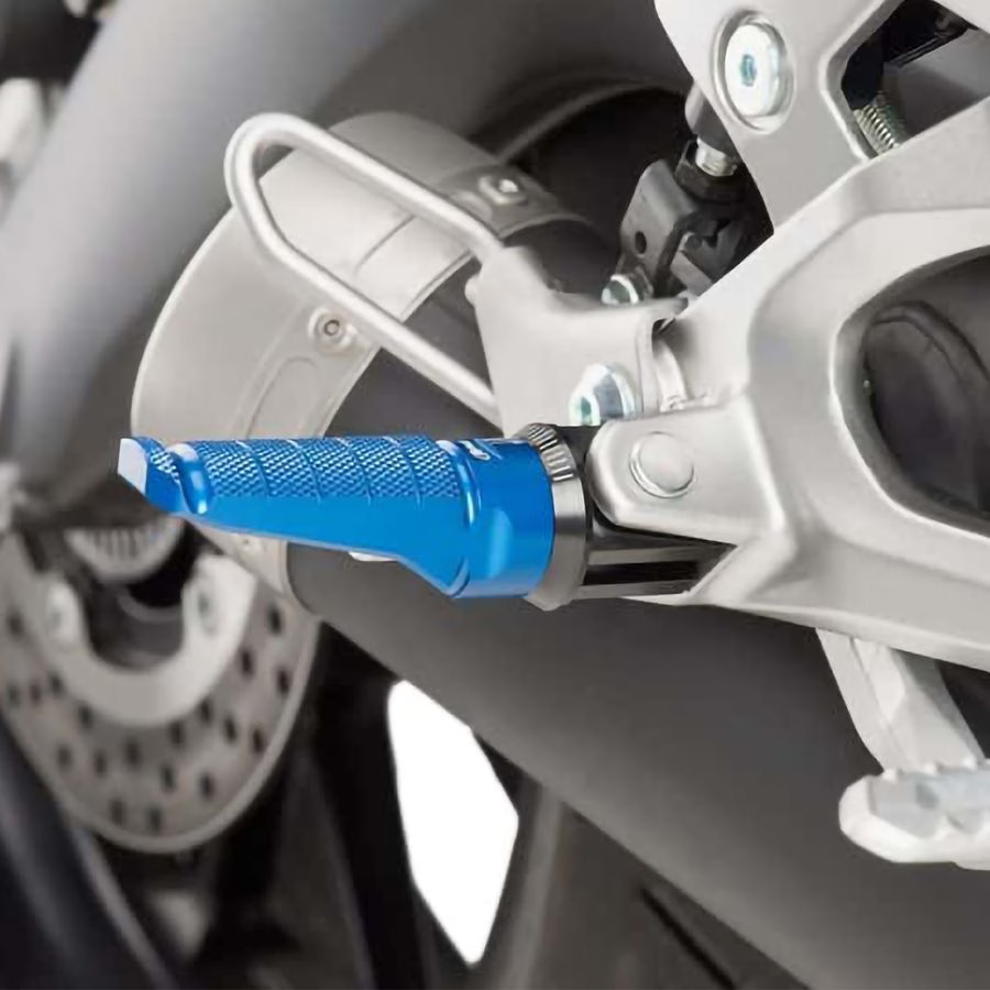 Puig Racing Footpegs – Blue 6301A