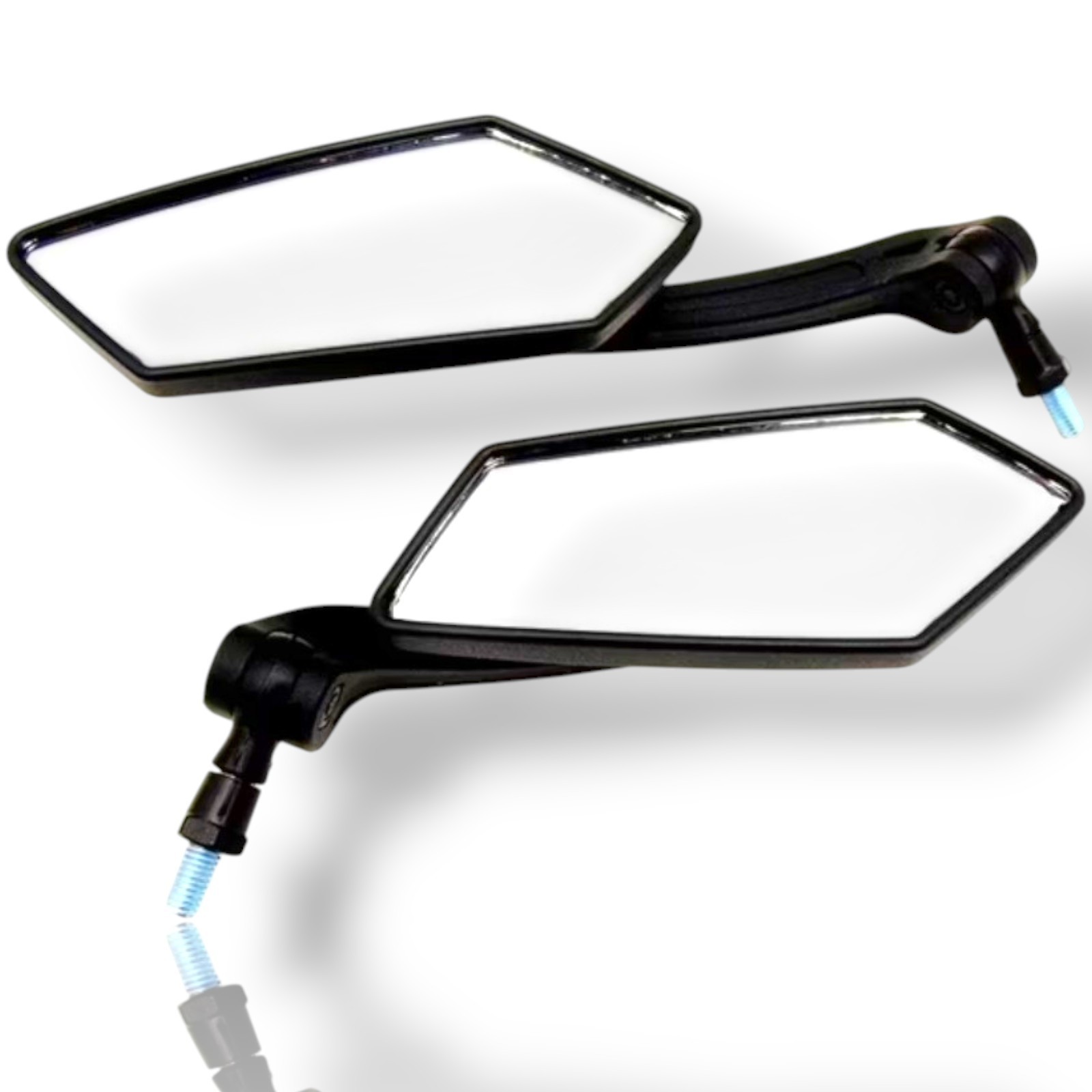 Universal Fit Adjustable Mirror Set – 8mm RH/RH Thread. Motorcycle Scooter 4238