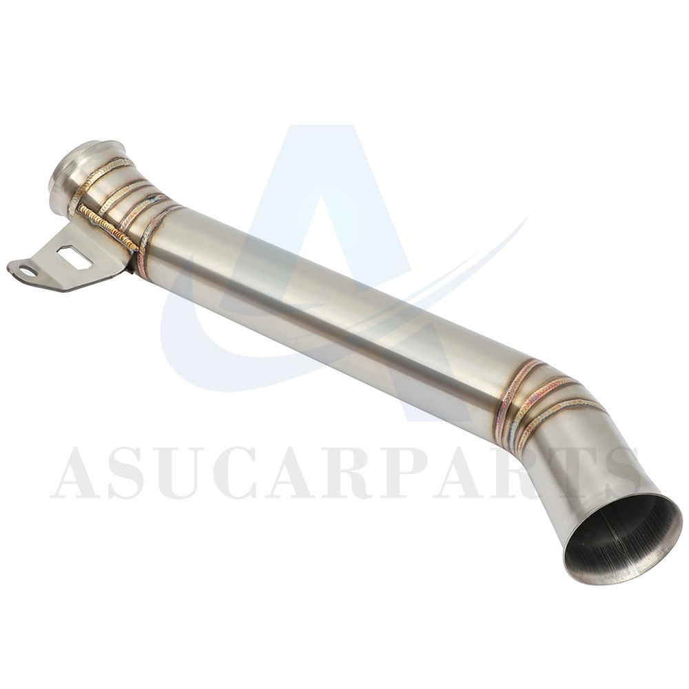 1Pcs Exhaust Muffler Mid Pipe Stainless Tube Eliminator For 2018-2020 Husqvarna