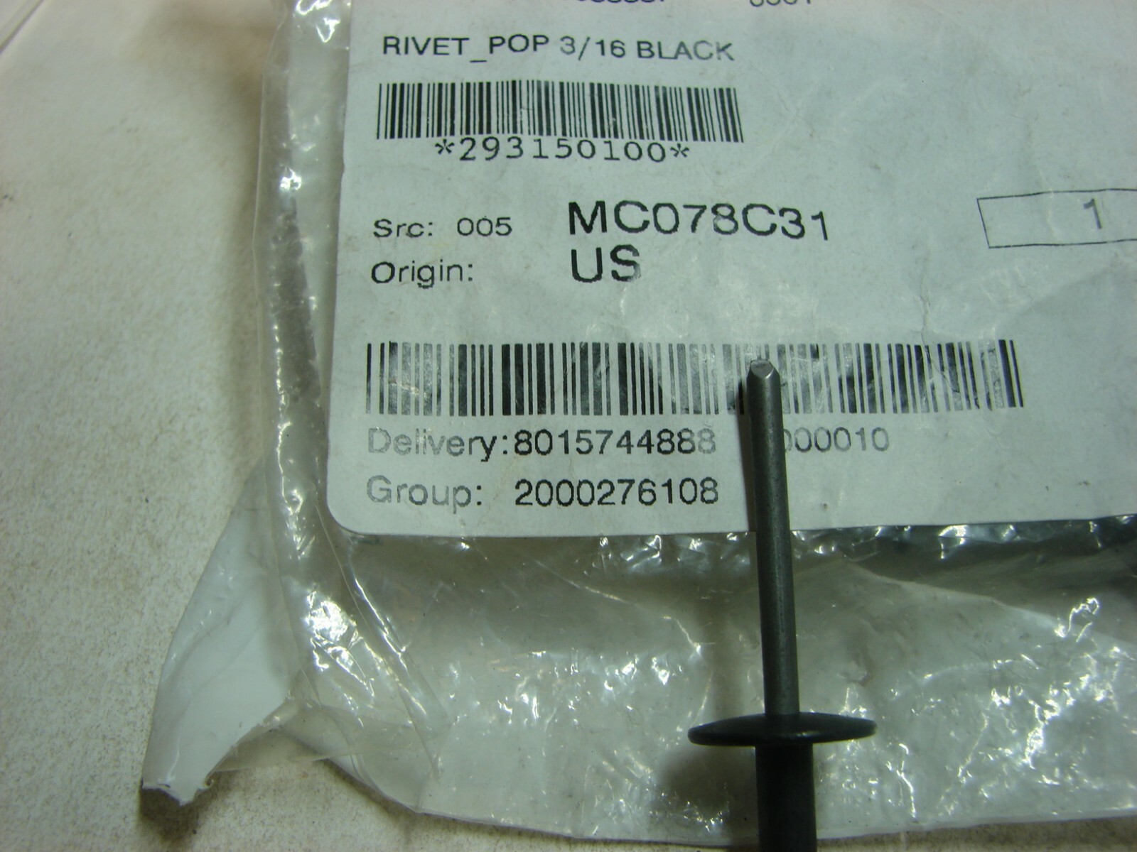 BRP Can-Am 2007-2018 Commander 1000 Commander Max Pop Rivet 3/16″ 293150100 New