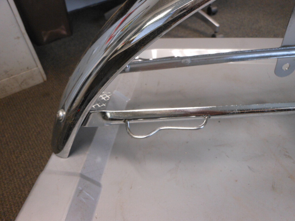 NOS MC Brand Bare Front Fender Honda 1965 CB160 MC904 61100-217-010