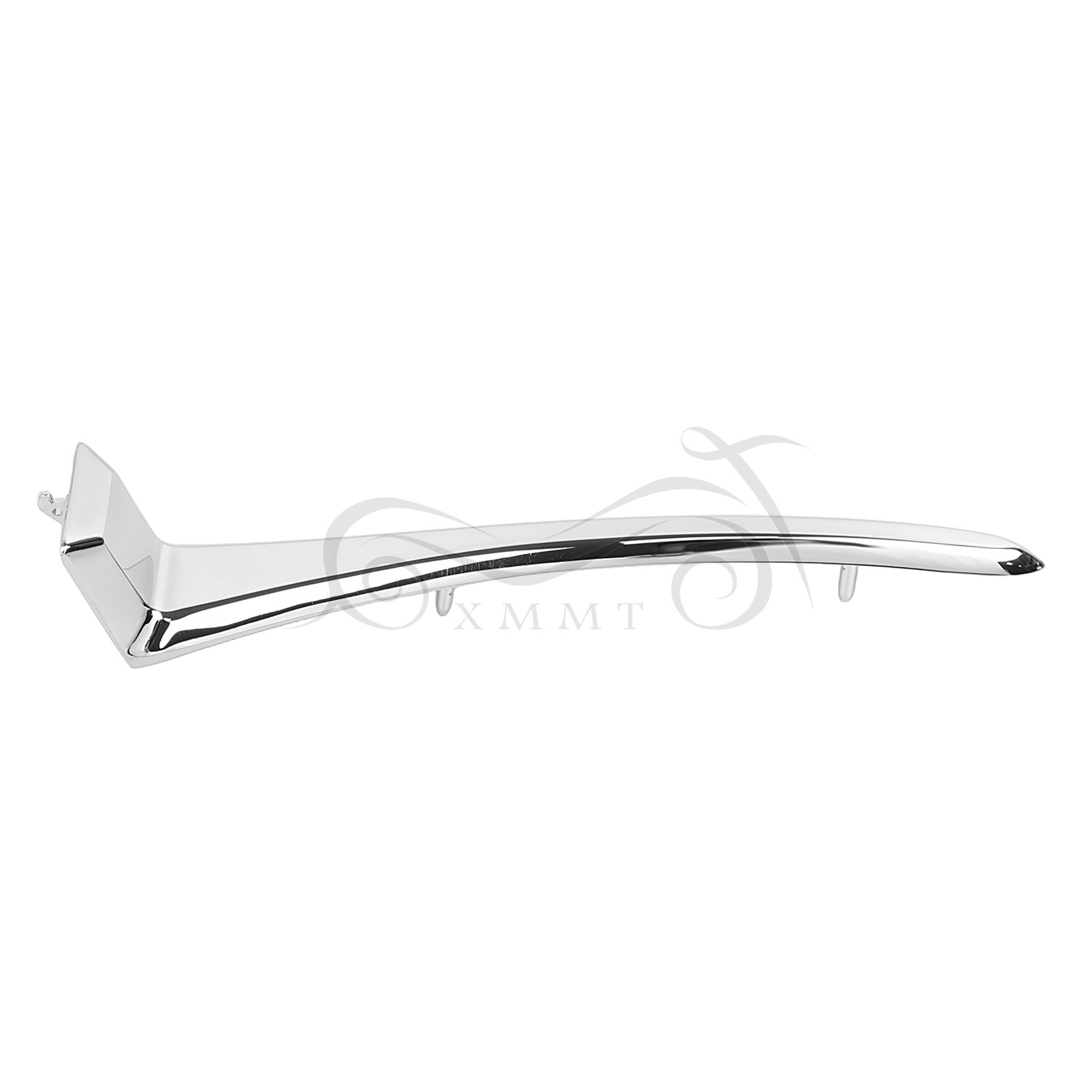 Chrome Zinc Alloy Headlight Nacelle Trim Spear For Harley Road King FLHR 94-02