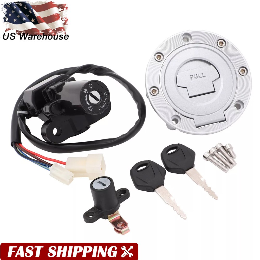 Ignition Switch Fuel Gas Tank Cap for Yamaha MT-03 2006-2012 MT07 MT09 2018-2020