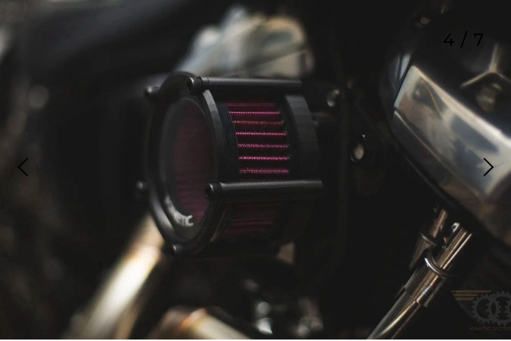APERTURE M8 – TRANSPARENT CUSTOM INTAKE SYSTEM FOR HARLEY-DAVIDSON (MILWAUKEE‑8)