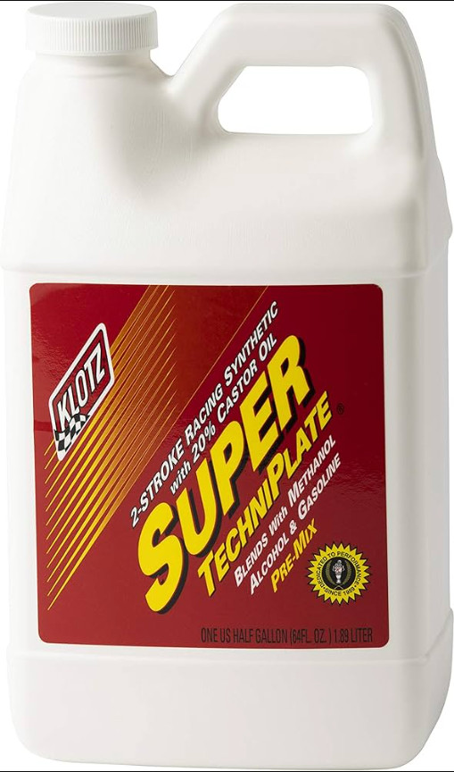 Klotz Super TechniPlate Synthetic Pre-Mix Oil for 2-Stroke Engines – 1/2 Gallon