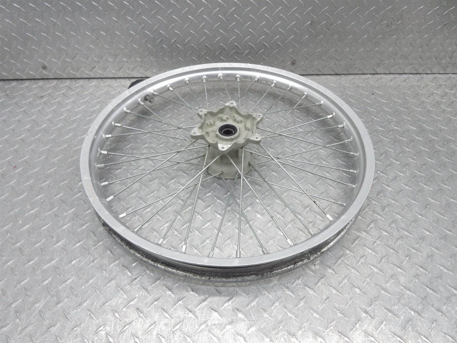 2000 96-00 Suzuki RM250 Front Wheel Rim 21×1.60 Wobble Needs Trued Video OEM
