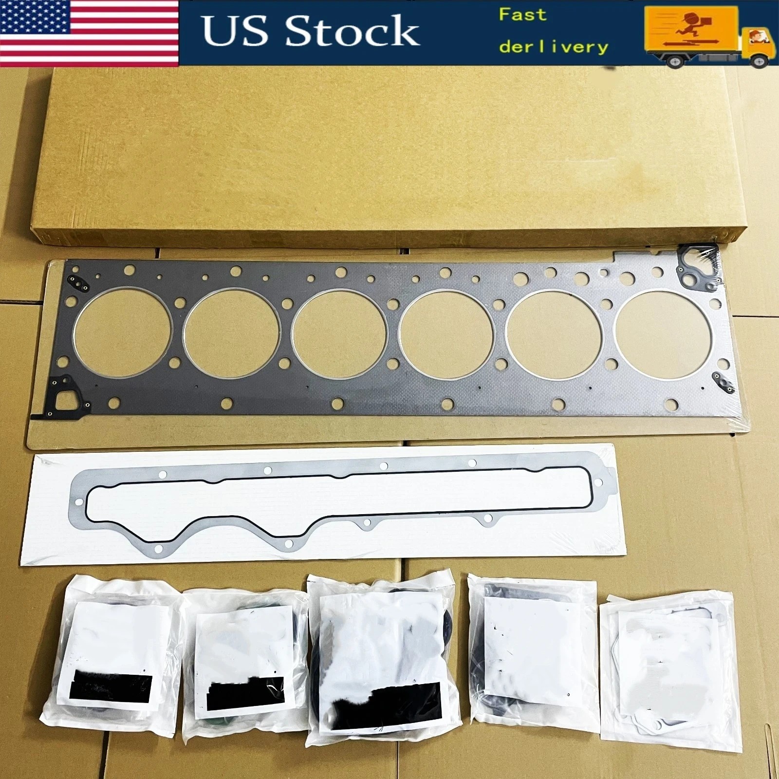 Upper Cylinder Head Gasket Set 2881767 4376104 Fits Cummins ISX ISX15 QSX Engine