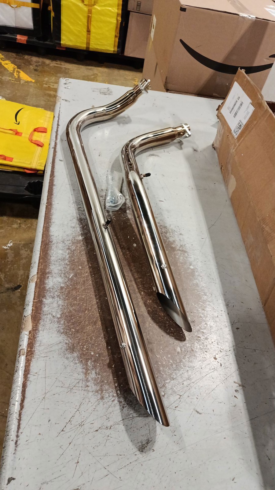 For Honda Shadow Spirit ACE Aero VT750 VT400 Complete Exhaust Pipe & Silencer