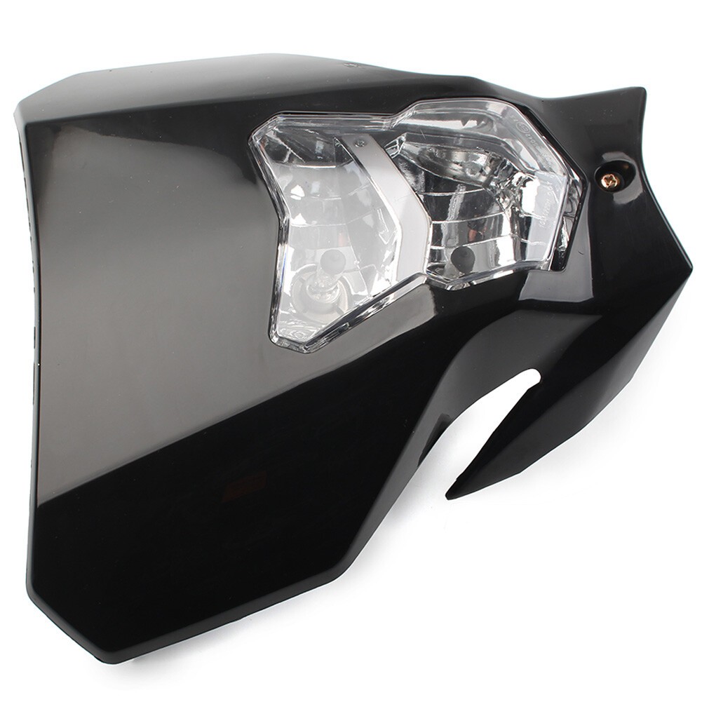 1 Set Black Headlight Universal fits For Honda CRF450L / CRF450XR 2019-2020 NEW