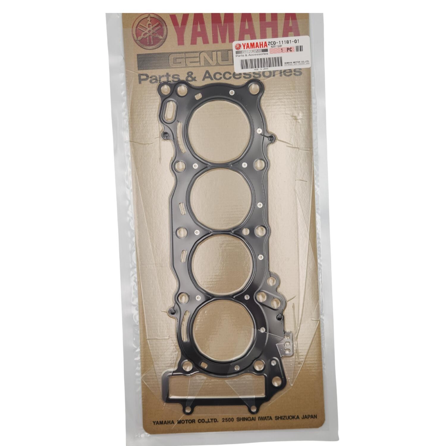 YAMAHA GENUINE YZF-R6 YZFR6 R6 2C0-11181-01 CYLINDER HEAD GASKET NEW