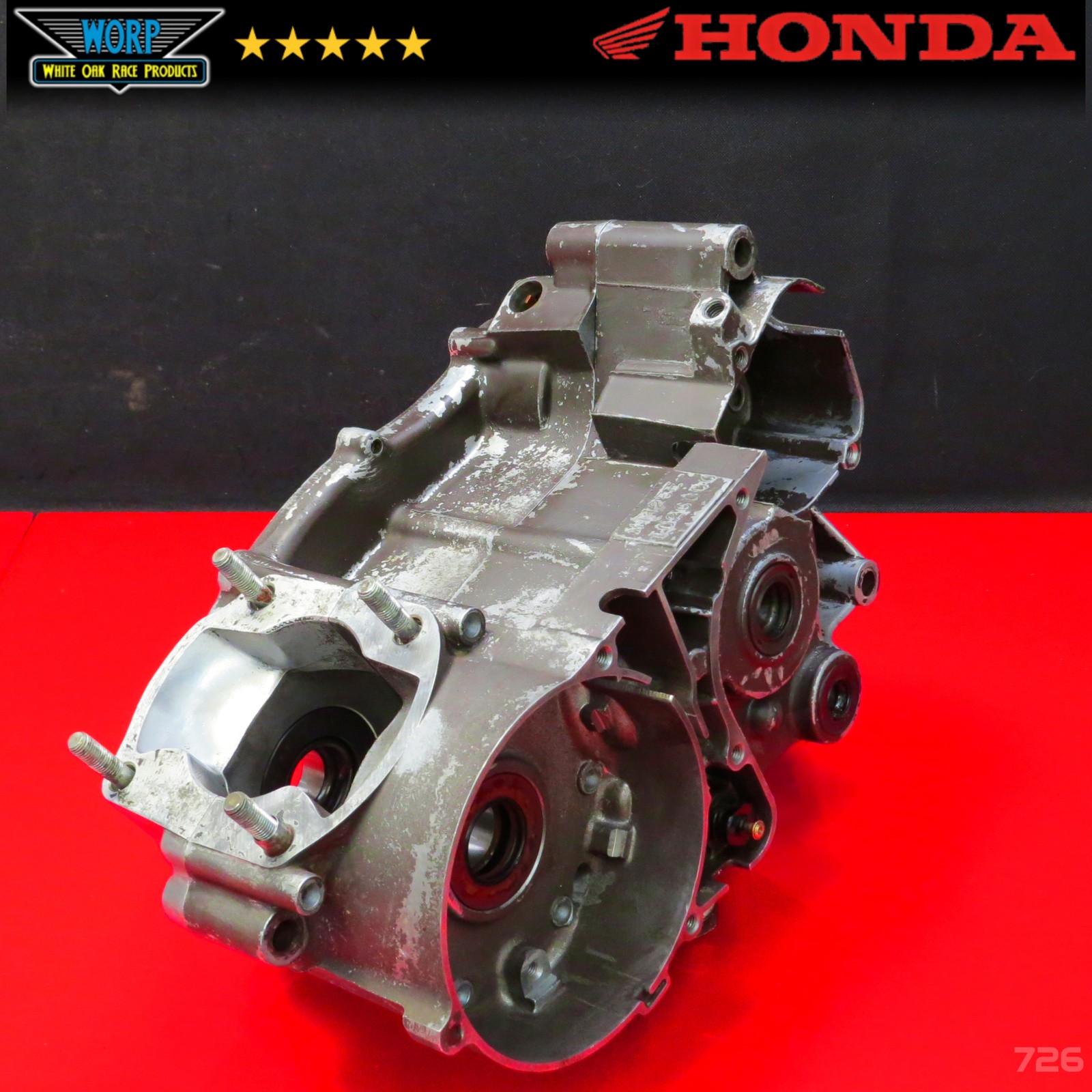 1974 HONDA MT125 ELSINORE MATCHED CRANKCASE CRANK CASE SET LEFT RIGHT OEM