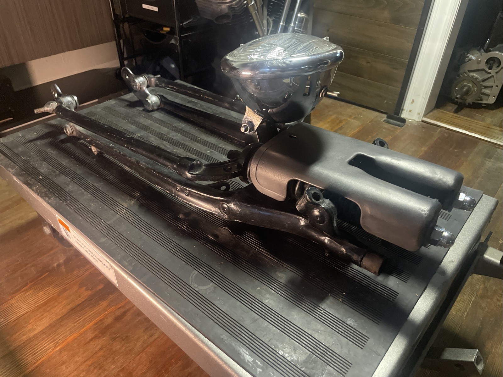 Oem Harley UL Ibeam Springer, Chopper Front End Forks with Headlight