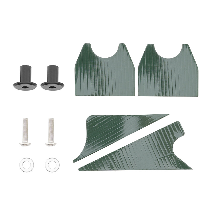 Mid Frame Shield Air Saddle Heat Deflector For Harley Electra Road Glide Chrome
