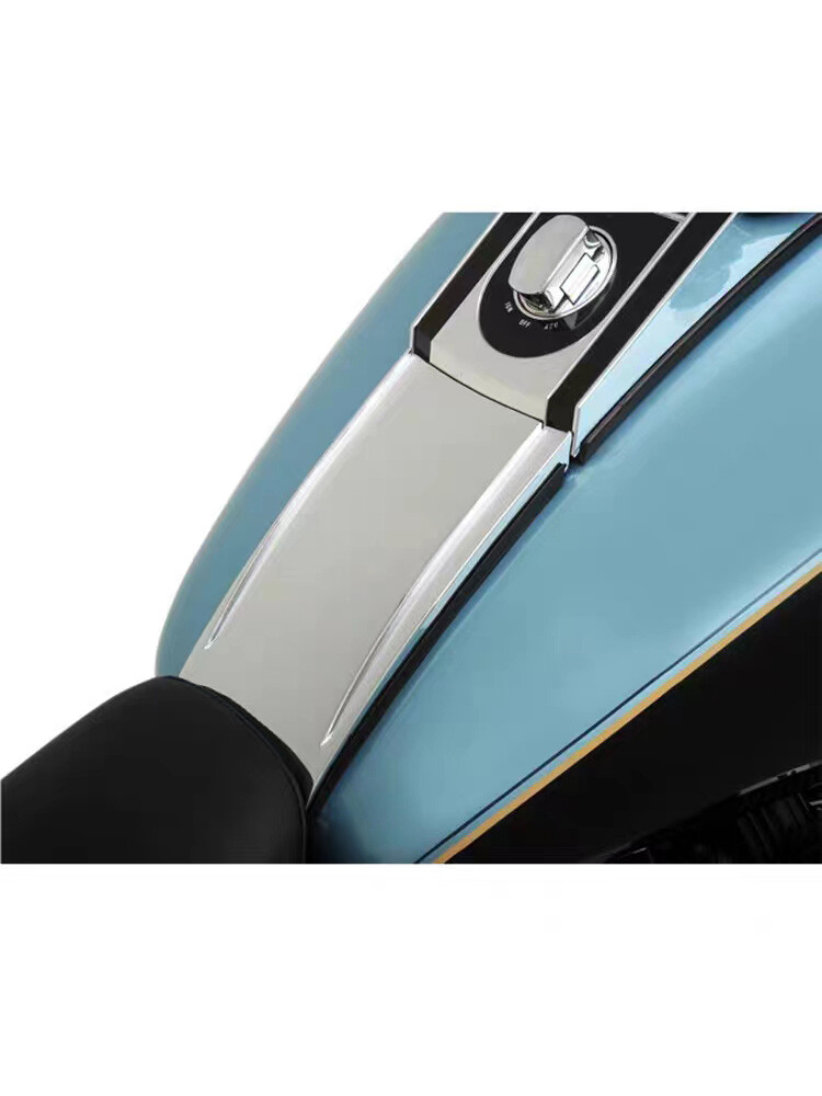 Fit For Harley Softail Heritage Springer Chrome Lower Dash Tank Panel Extension