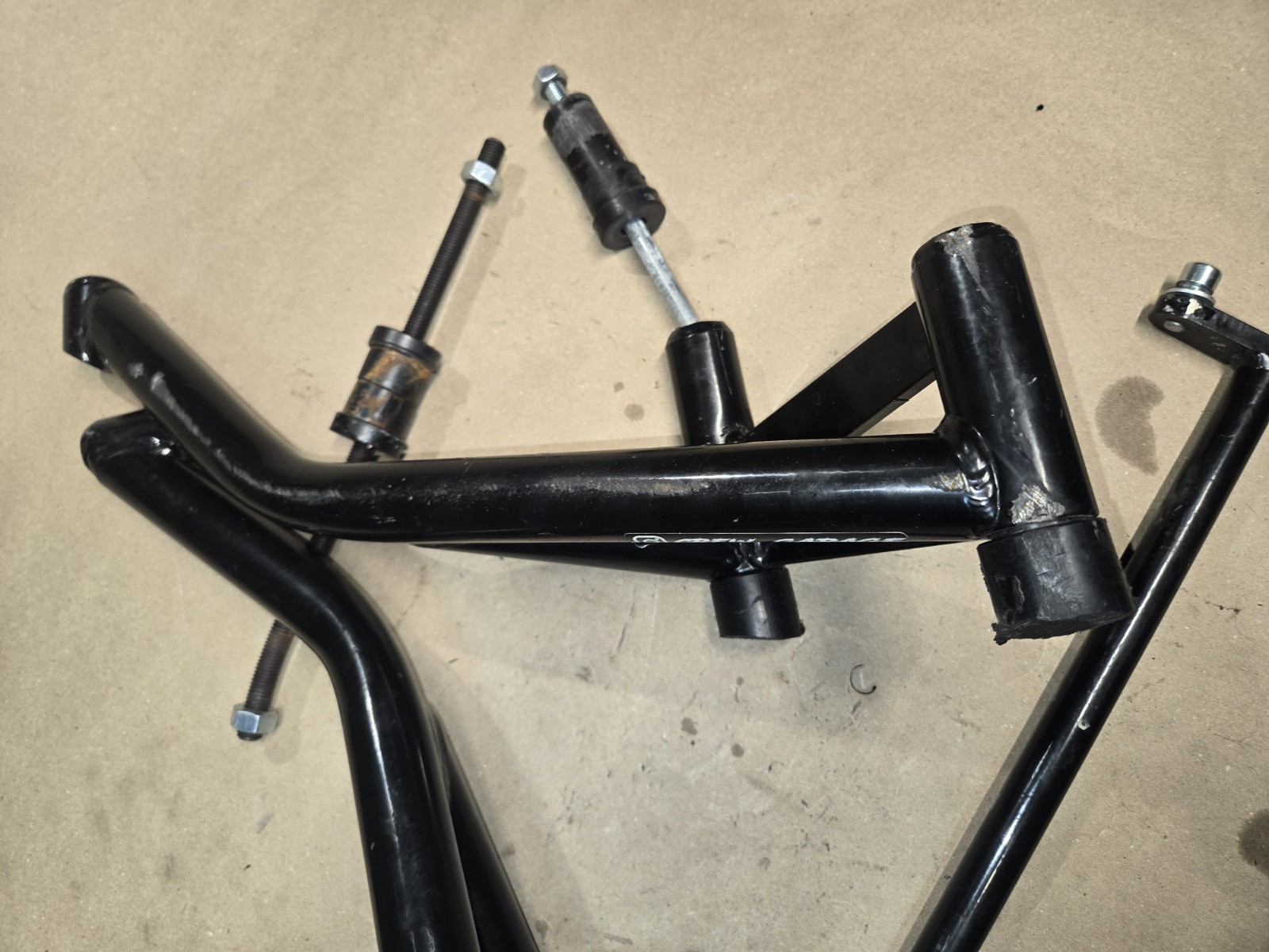Crash Cage Engine Guard Bar Stunt CREW GARAGE Kawasaki Z650 (2017-2026) #145