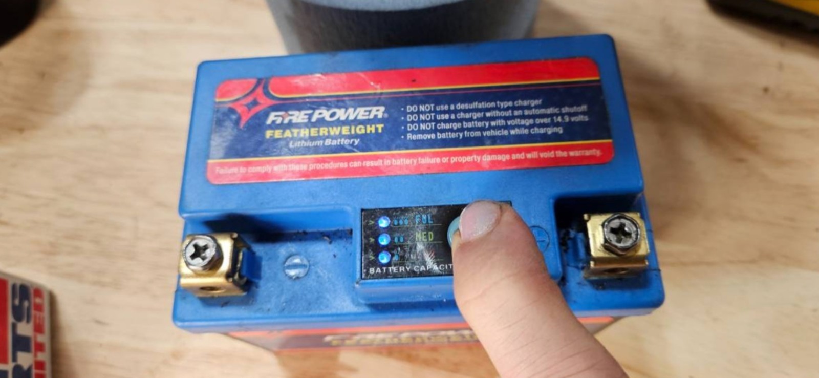 Firepower Featherweight 12v/36wh LiPo 180cca Powersports Battery