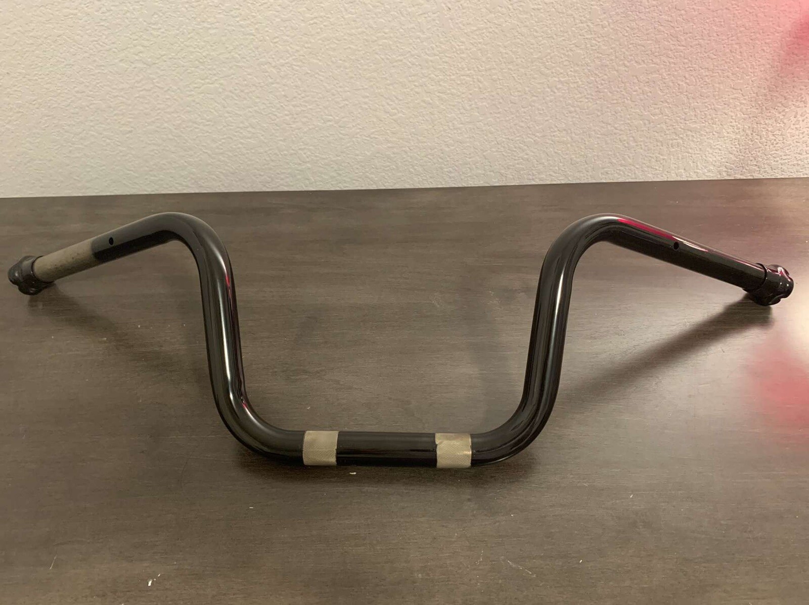 New Baron Custom Accessories Gloss Black 8 in. Skinny Ape Hangers – BA-7350-08B