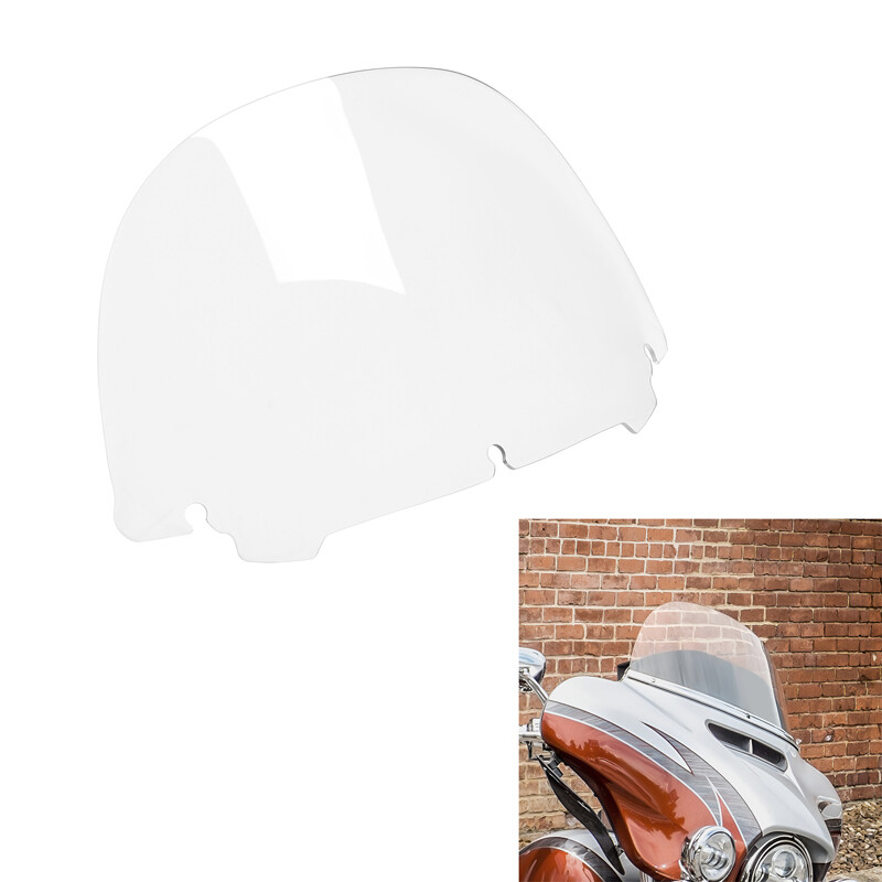 12.5” Clear Windshield Fit For Harley Street Electra Glide FLHT FLHX 2014-2024