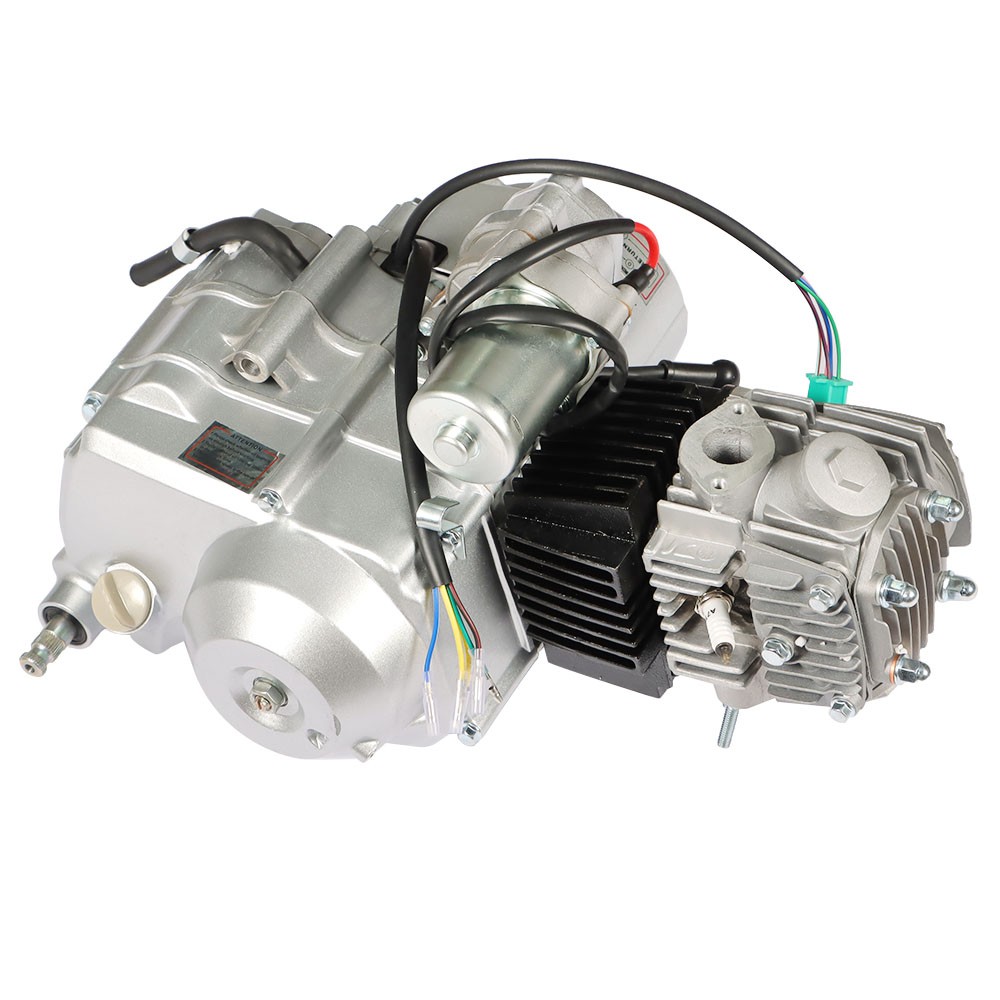 For ATV 125cc 4 stroke Engine Motor 3-Speed Semi Auto w/ Reverse Electric Start