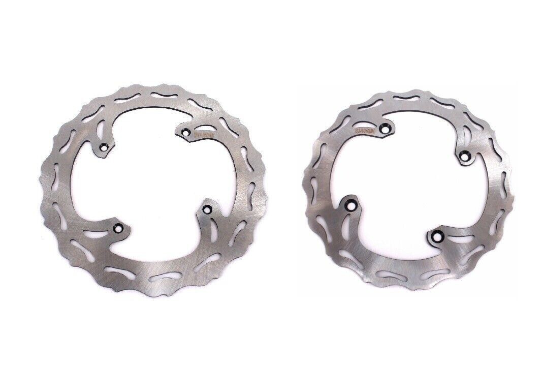 Front Rear Disc Brake Rotor SET for For 2007-2022 RMZ250, 2005-2022 RMZ450
