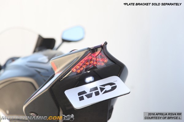 09-20 Aprilia RSV4 11-20 Tuono V4 INTEGRATED Turn Signals LED Tail Light SMOKE