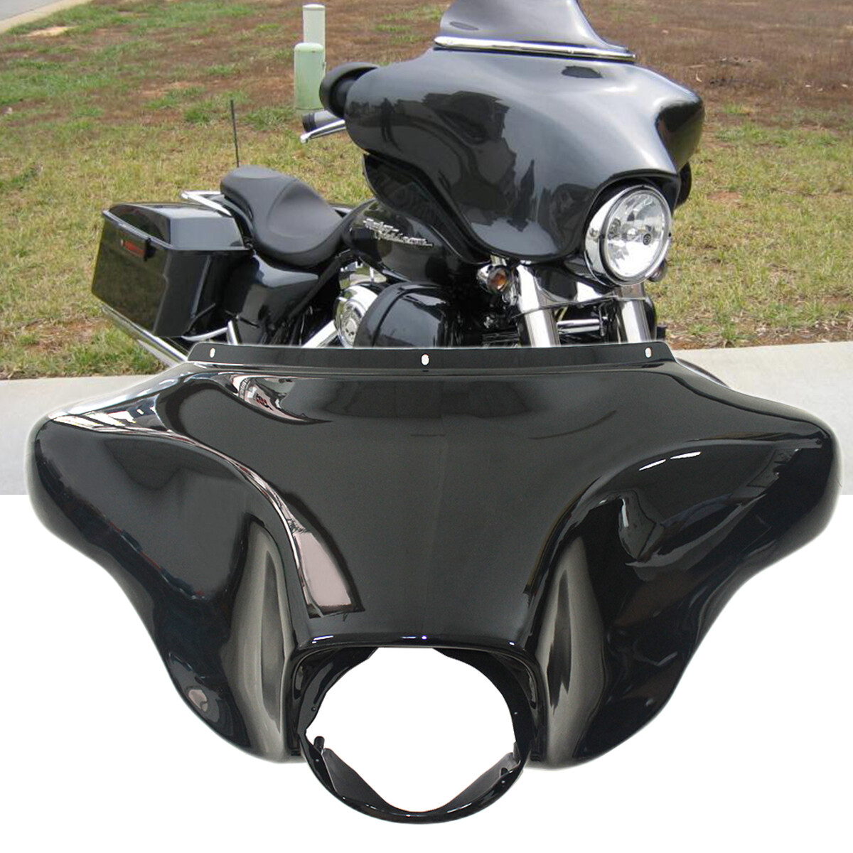 Vivid ABS Front Batwing Outer Fairing For Harley Street Electra Glide 1996-2013