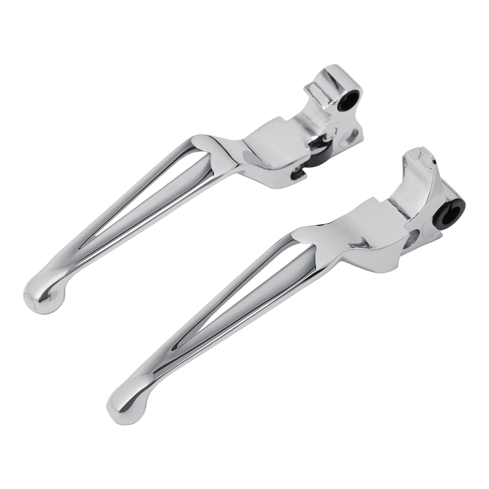 Hand Brake Clutch Lever Chrome Fit For Harley Dyna Low Rider Road King Softail