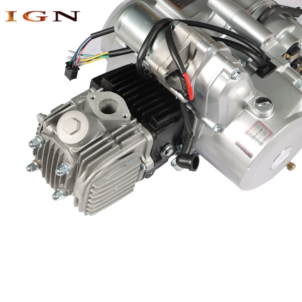 For ATV 125cc 4 stroke Engine Motor 3-Speed Semi Auto w/ Reverse Electric Start