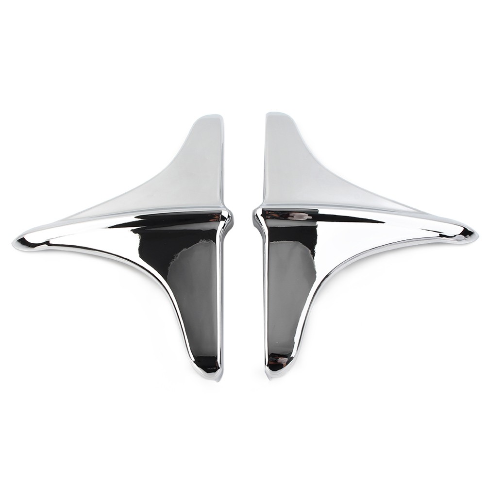 Chrome Rear Fender Accents Leading Front Edge Trim For Harley Touring 2009-2017