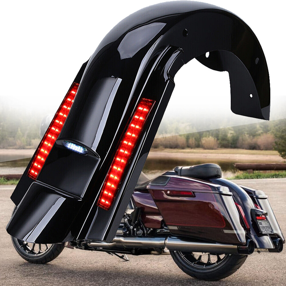4″ Stretched Extended Rear Fender For Harley 1993-2008 Electra Glide Road King