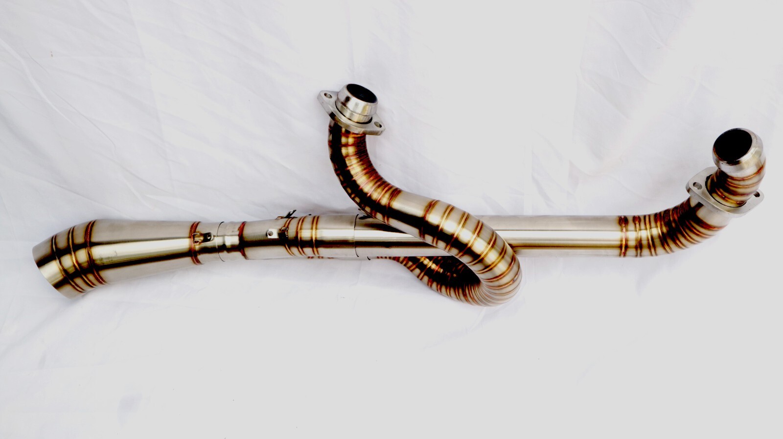 Sportster Forty-Eight Custom Handmade Exhaust – Sleek TIG-Welded Pipes