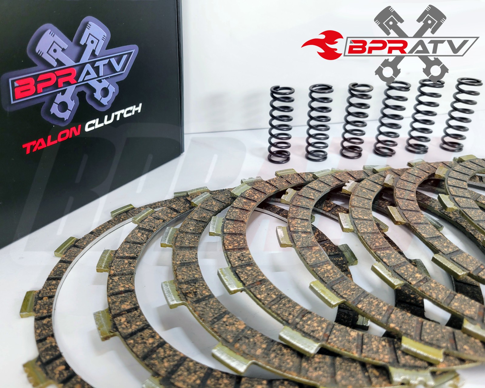 BPRATV Honda CRF450R CRF 450R Heavy Duty Steel Plates Fibers Springs Clutch Kit