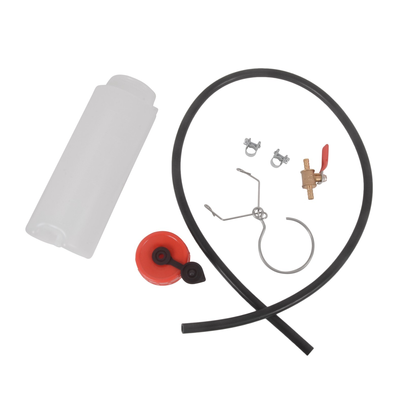 500ML Universal Gas Container Auxiliary Fuel Tank Motorcycle Repair Tool Kit
