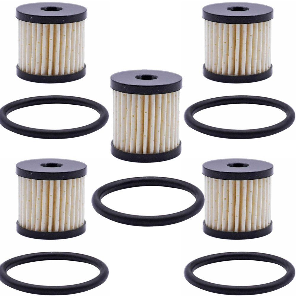 5X Fuel Filter Kit 0707-0012 61011-04A For Harley Davidson FLD/FLHR/FXD/FXDWG