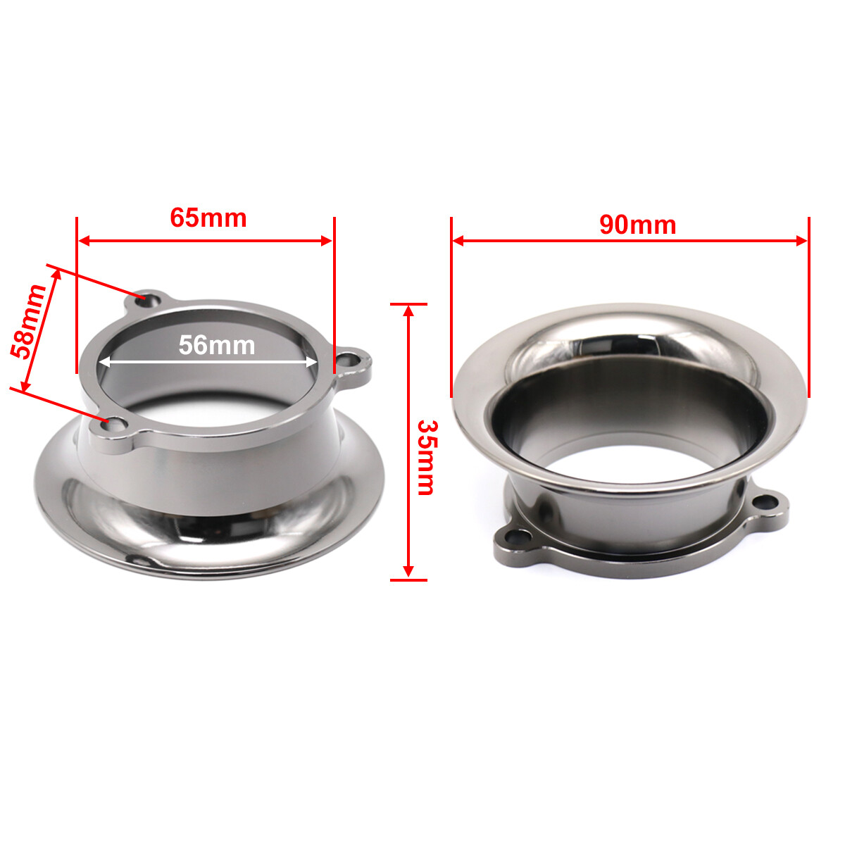 Motorcycle Aluminum Velocity Stack for S&S Super E/G Carb Carburetor