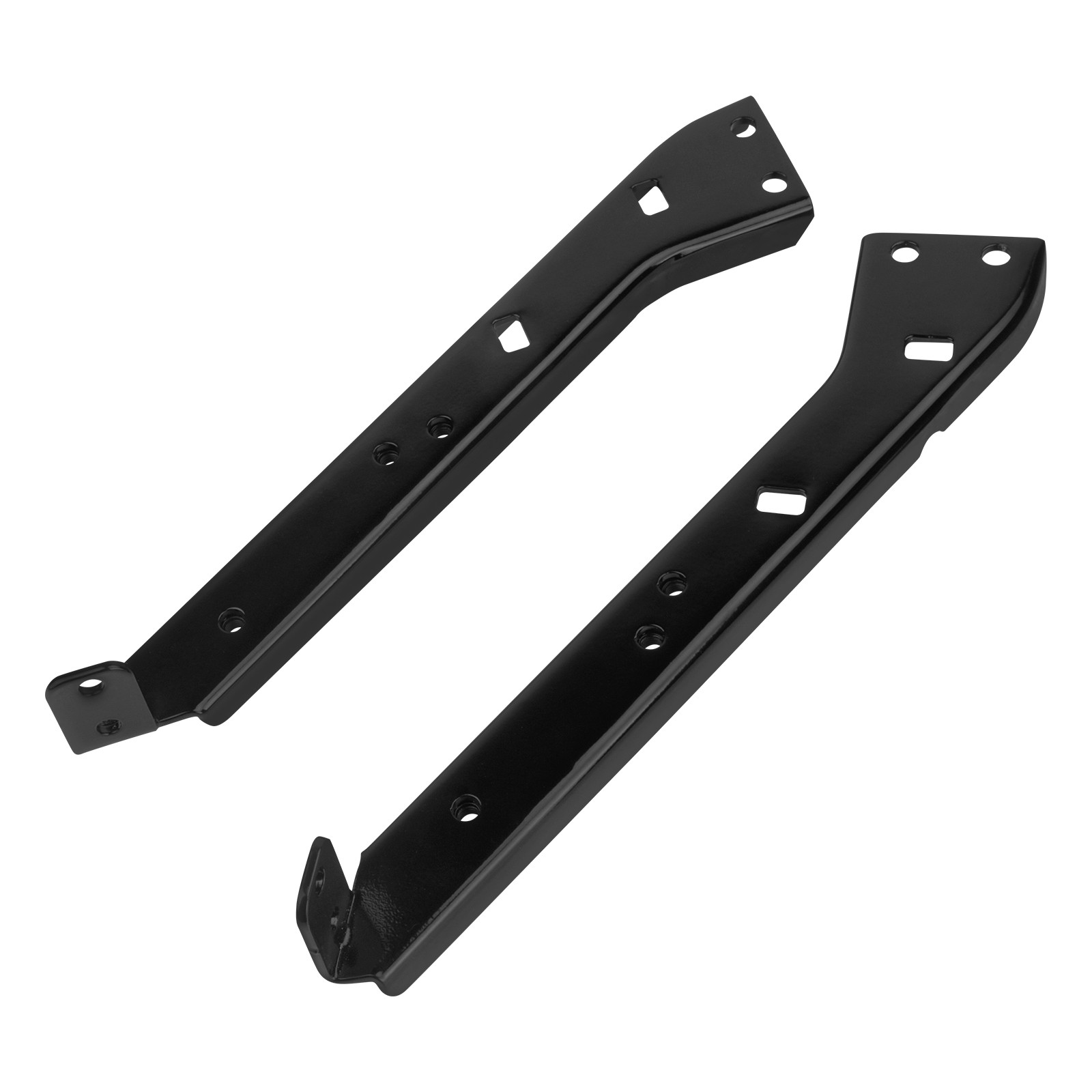 Saddlebag Rail Support Bracket Black For Touring Road King Road Glide 1985-2008