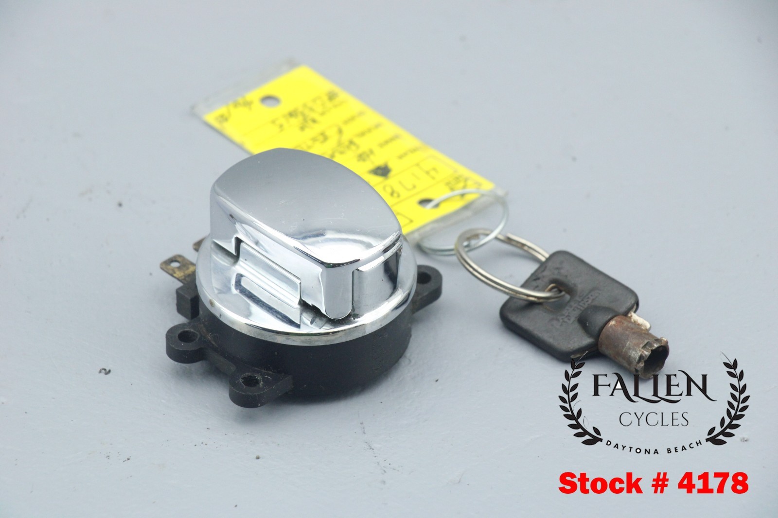 2003 Harley Softail Deuce Ignition Switch Knob Assembly + KEY VIDEO #4178