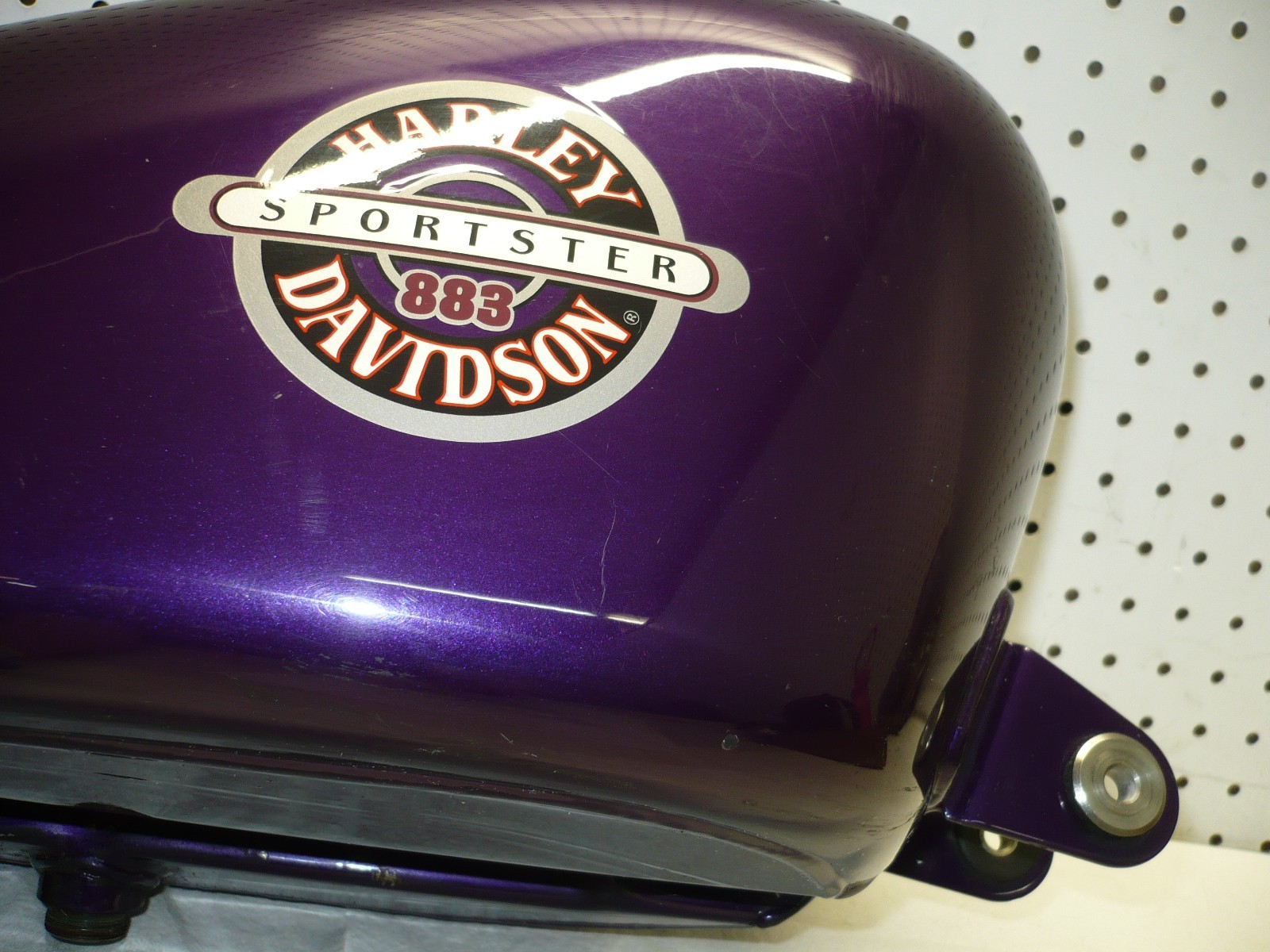 Harley HD 98 02 03 XL883 Hugger Sportster 883 Fuel Gas Petrol Tank Cell Clean