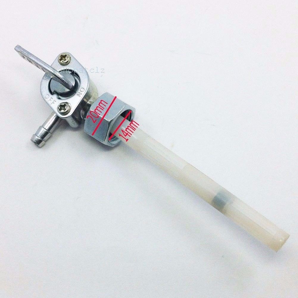 Gas Fuel Tank Switch Fuel Petcock assembly for Motorcycle Moped Scooter Bike