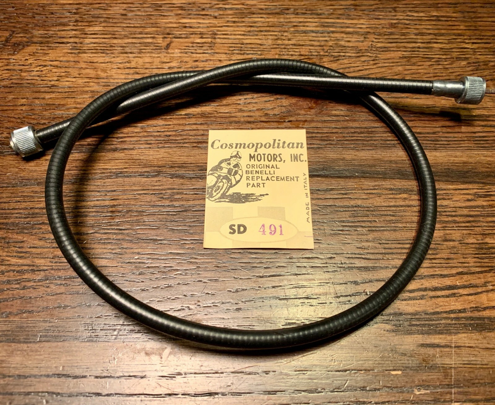 MONTGOMERY WARDS 350S SCOOTER SPEEDOMETER CABLE *NOS* BENELLI / MOTOBI