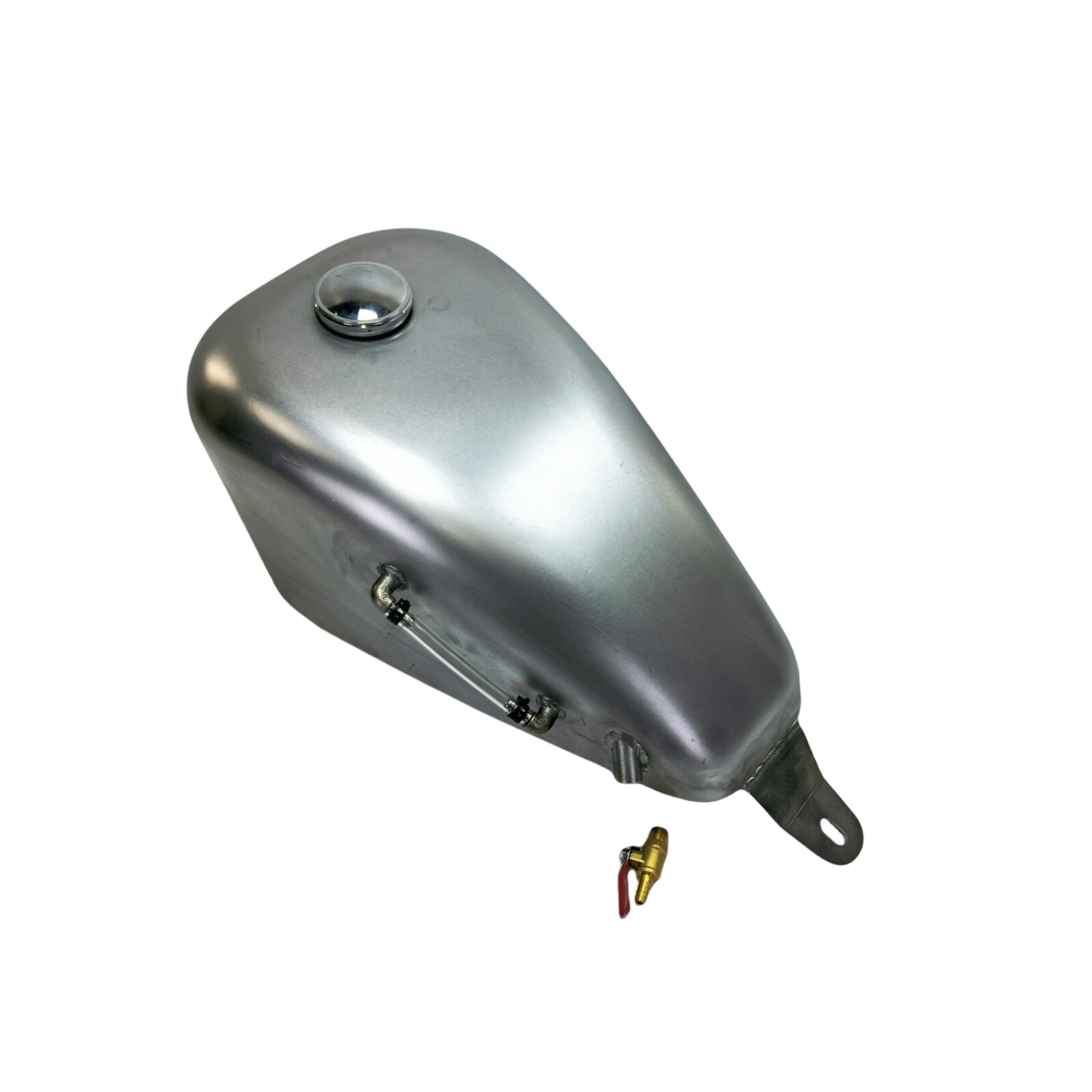9L Fuel Tank Oil Tank With Cap For HONDA VT750 SHADOW 750 2004-2009 2005 Silver