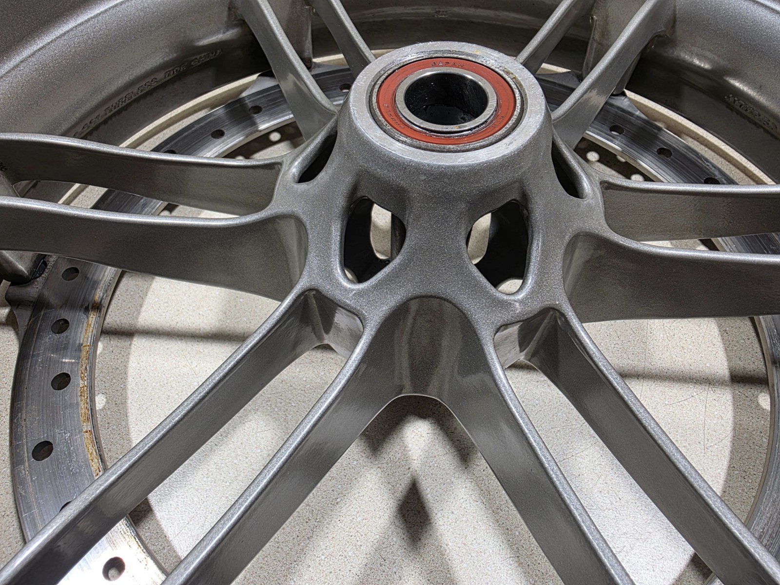 2006 Buell Ulysses XB12 XB12X Front Wheel Rim Magnesium Tone #NV9-80