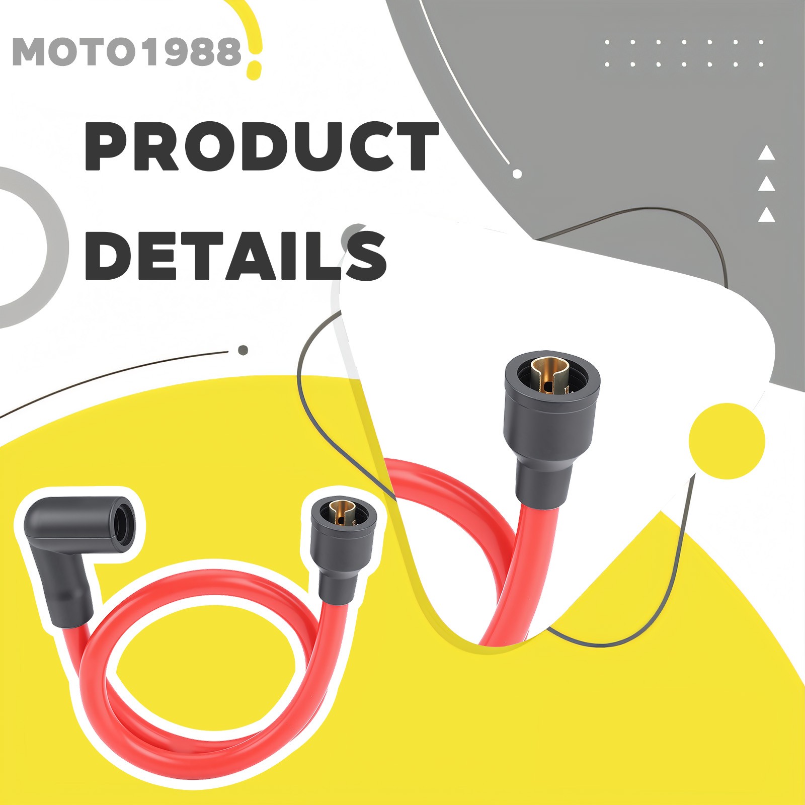 Spark Plug Wire Cap Spark Plug for Heritage Softail FLSTC Fat Boy FLSTF 1991-99