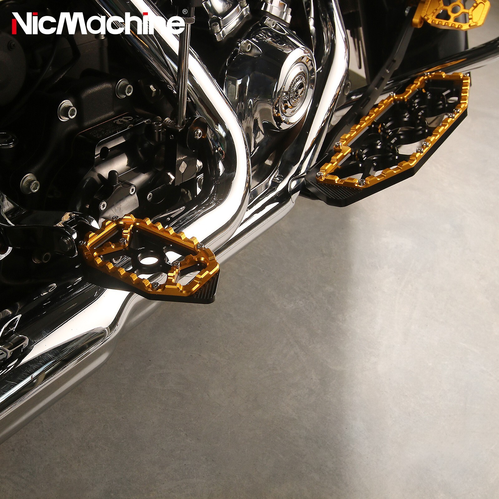 For Harley Touring MX Floorboards Street Glide Road king CVO ULTRA 2014-2024