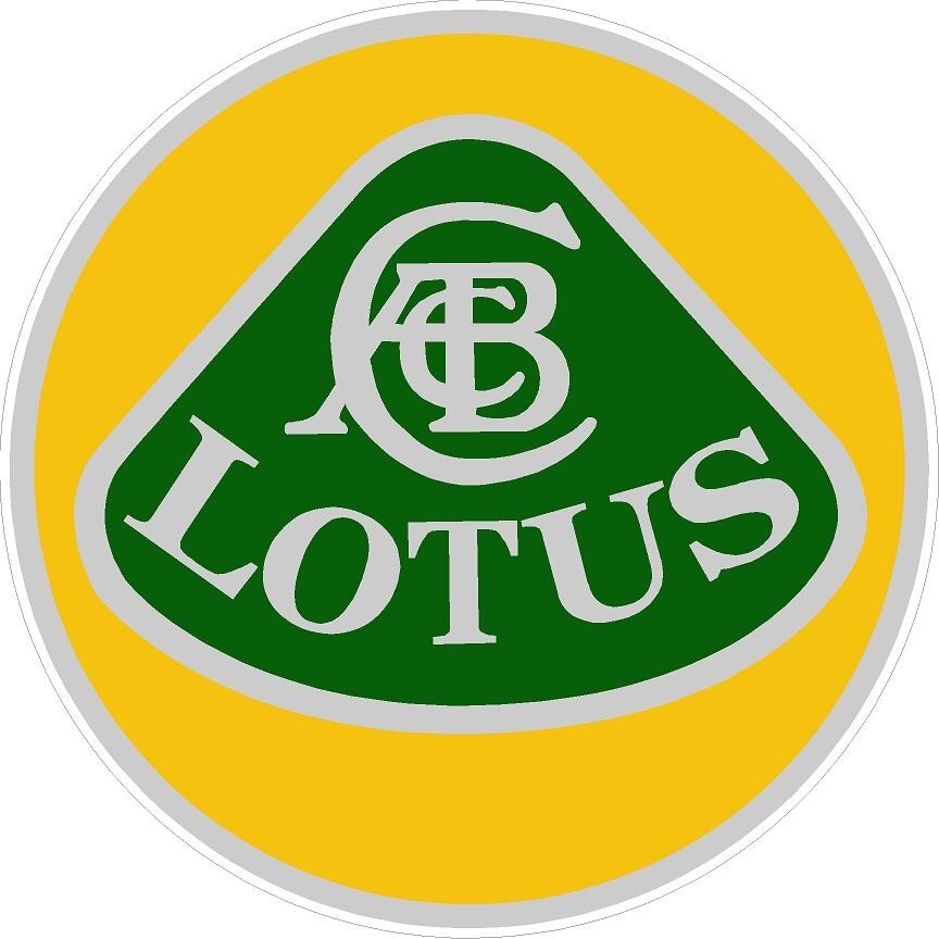 #730 (2) 3.5″ Lotus Esprit Vintage Decal Sticker LAMINATED